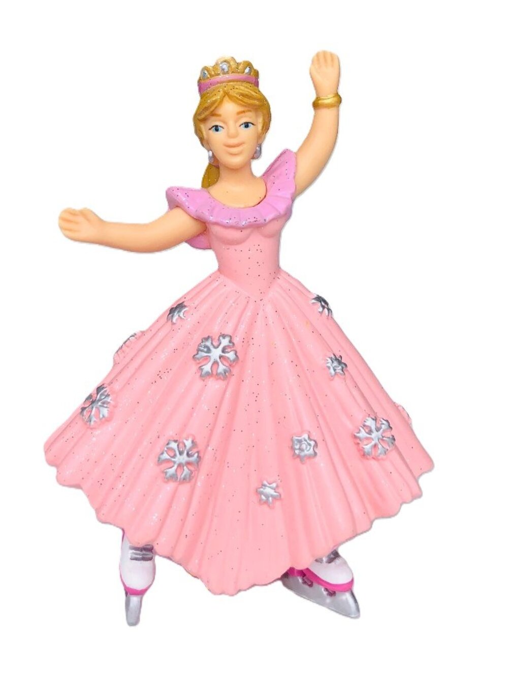 Papo Enchanted Pink Princess w/Ice Skates Figurine(39126) Add-On Item New w/Tag